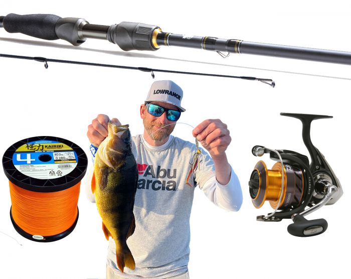 Renz Beastly Finesse 7,2' 3-15 gr Combo - Daiwa Ninja 2500 i gruppen Fiskeset / Pro Staff & Kändisarnas Combos hos Örebro Fiske & Outdoor AB (Beastly Fin Combo Ninja)